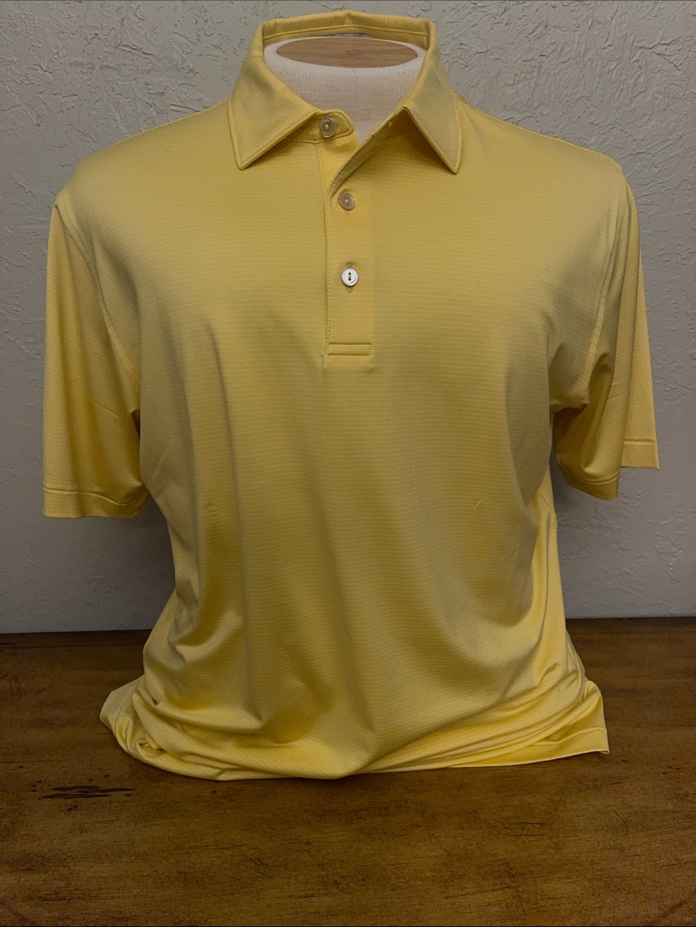 Peter Millar Maize Yellow Performance Polo